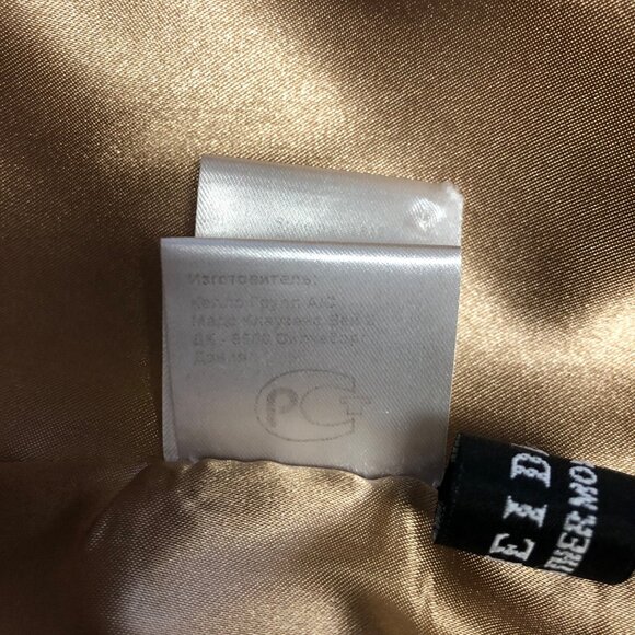 Kello Scandinavia Walking Coat Womens Size Small Wool Cashmere Blend Tan Beige - Picture 9 of 10